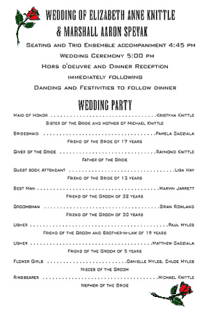 page 2 of the program, actually the back cover, there's more below!